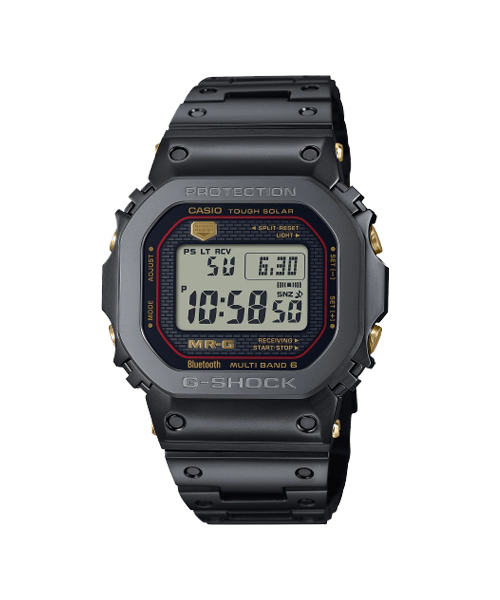 CASIO G-SHOCK นาฬิกาข้อมือ นาฬิกากันน้ำ นาฬิกาของแท้ ประกันศูนย์ CMG 1 ปี รุ่น MRG-B5000B-1 นาฬิกาสีดำ