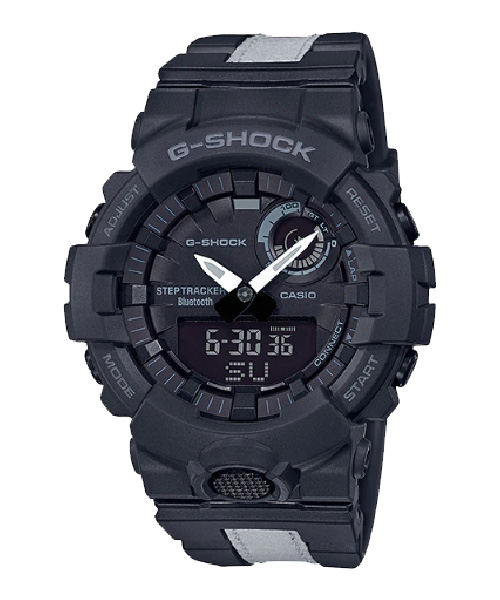 CASIO G-SHOCK นาฬิกาข้อมือ นาฬิกากันน้ำ นาฬิกาของแท้ ประกันศูนย์ CMG 1 ปี รุ่น GBA-800LU-1A นาฬิกาสีดำ