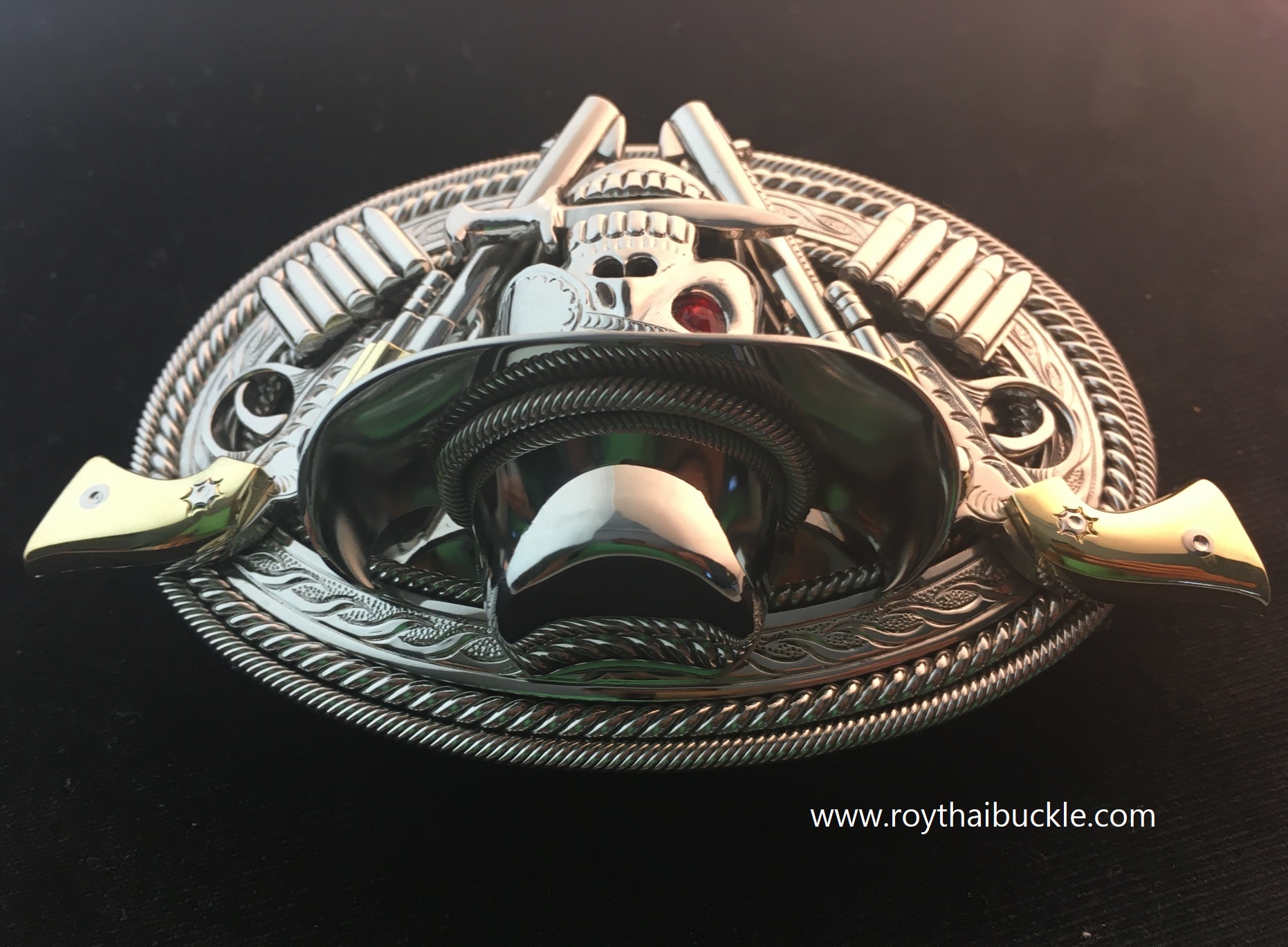 หัวกระโหลกปืนคู่