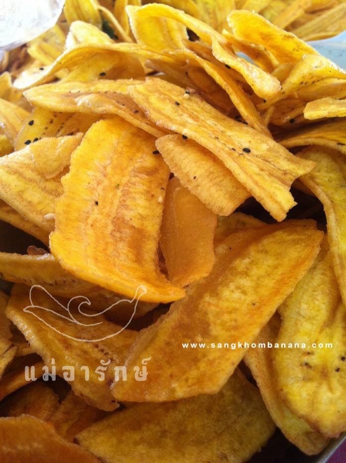 กล้วยฉาบ-ริมโขง หวานน้อย (140g.)