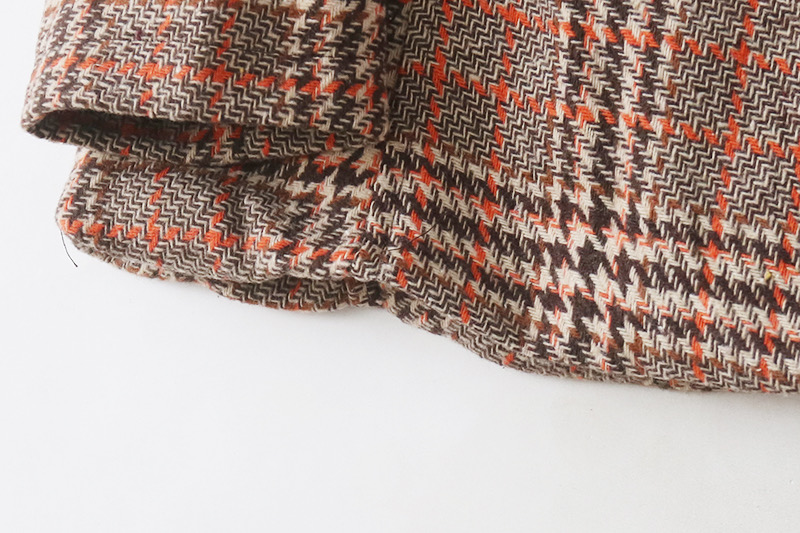 เสื้อโค้ท เสื้อกันหนาว Pea COAT เนื้อผ้าสักหลาดวูล checked coat แบรนด์ reserved สำเนา สำเนา สำเนา