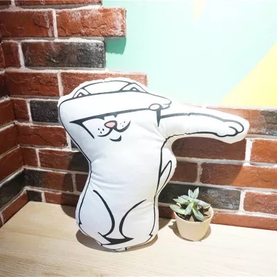 Ripndip หมอนแมวRIPNDIP แมวทะลึ่ง ท่าปิดหน้า เนื้อนุ่ม ขนเนียนมากคะ สำหรับของขวัญของฝากแนวๆคะ สำเนา