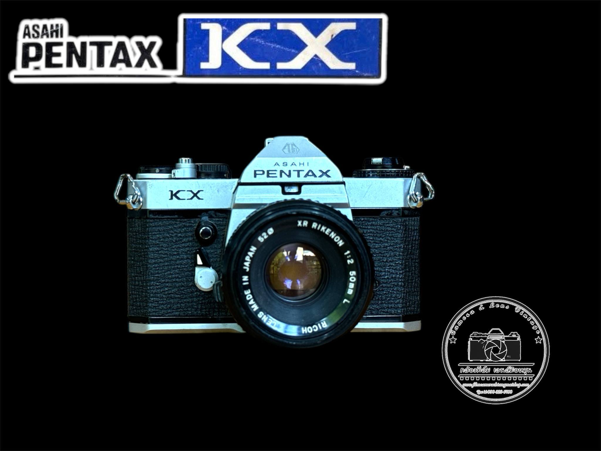 ASAHI PENTAX KX RICOH XR RIKENON 50MM.F2 L