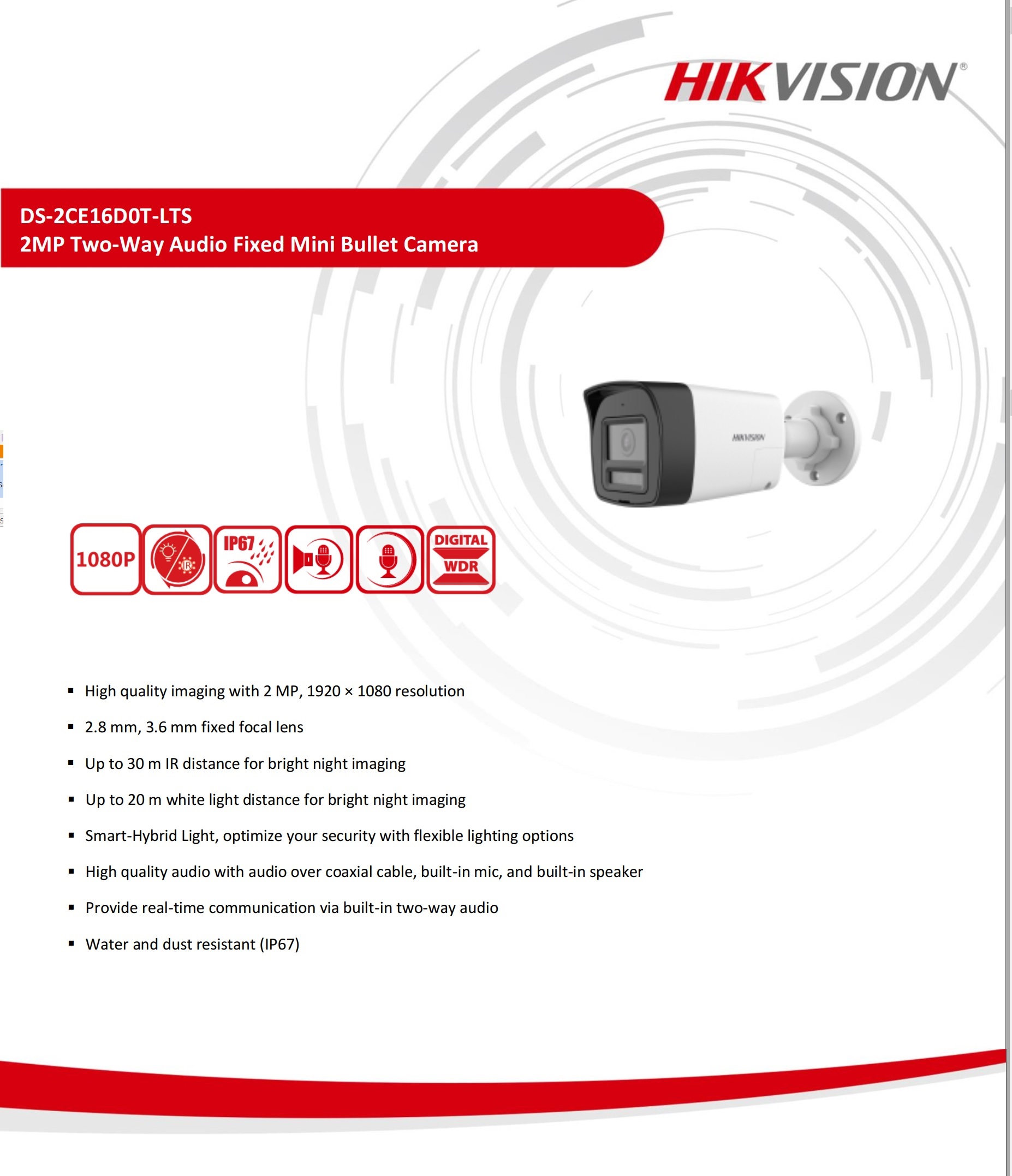 กล้องไมค์*พูดโต้ตอบได้ 2 ล้าน* 4จุด (+พร้อมติดตั้ง)