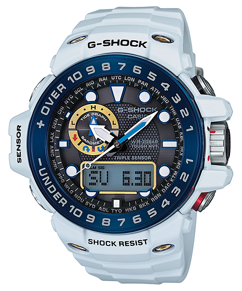 CASIO G-SHOCK นาฬิกาข้อมือ นาฬิกากันน้ำ นาฬิกาของแท้ ประกันศูนย์ CMG 1 ปี รุ่น GWN-1000E-8A นาฬิกาสีเทา