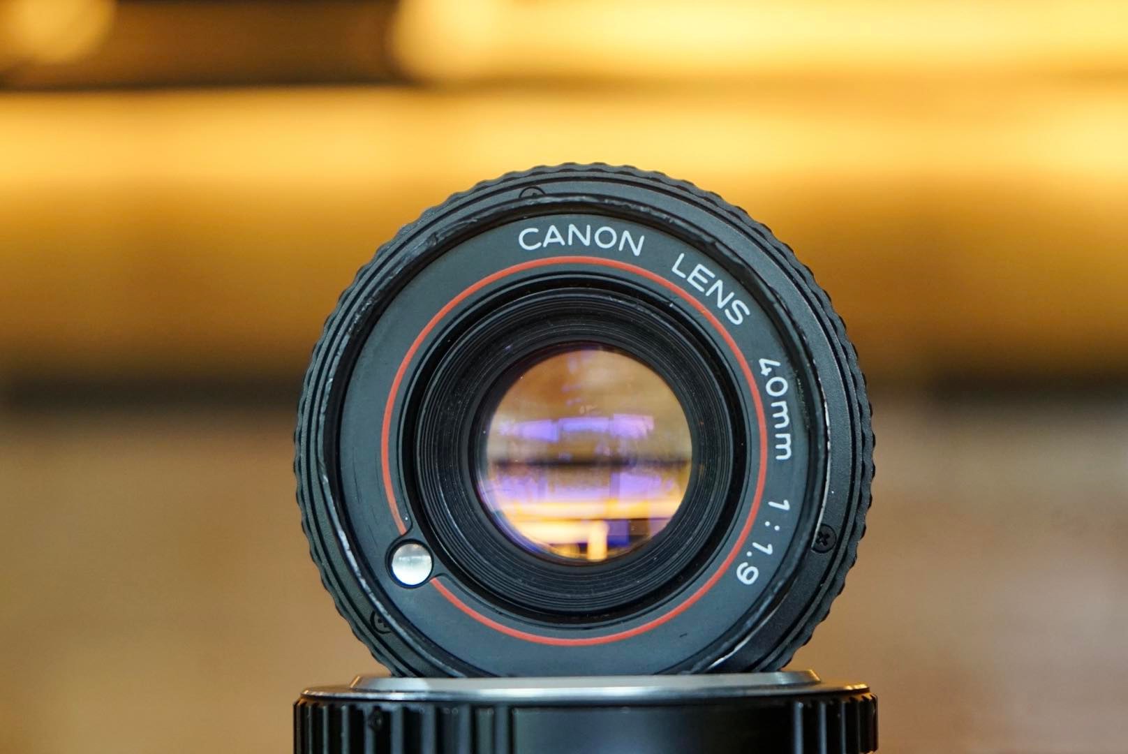 CANON LENS 40MM.F1.9 M39 MOUNT