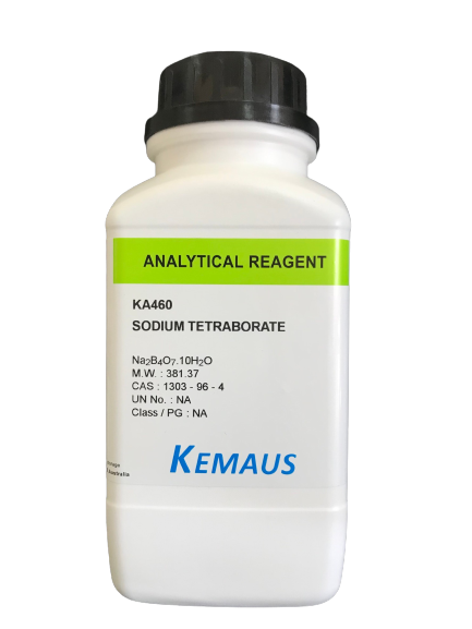 Sodium Tetraborate 10-hydrate (Borax), AR 500g KemAus™