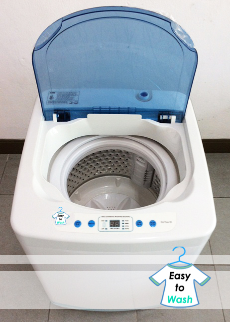 เครื่องซักผ้ามินิ EasytoWash 2.5 KG รุ่นอัตโนมัติ 100% กดปุ่มเดียว รอตากได้เลย ไม่ต้องเฝ้า