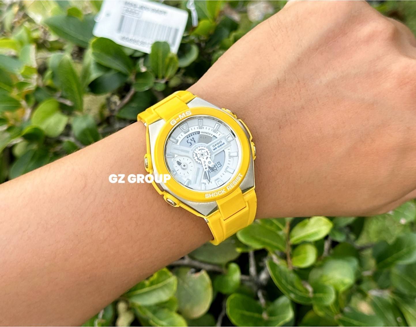 CASIO MID YEAR SALE G-MS พร้อมส่ง นาฬิกาข้อมือ นาฬิกากันน้ำ นาฬิกาของแท้ ประกันศูนย์ CMG 1 ปี รุ่น MSG-400-9A นาฬิกาสีเหลือง