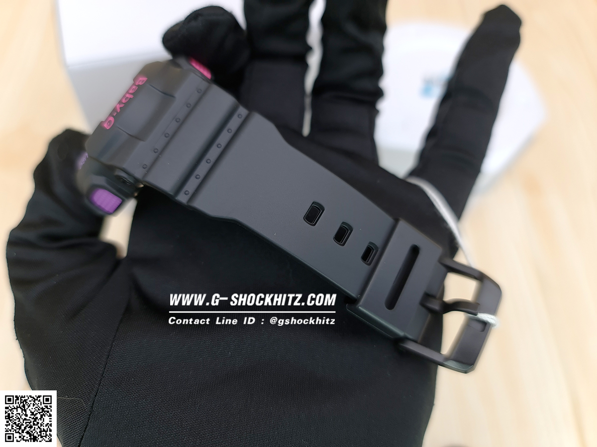 CASIO BABY-G นาฬิกาข้อมือ นาฬิกากันน้ำ นาฬิกาของแท้ ประกันศูนย์ CMG 1 ปี รุ่น BA-110TM-1A นาฬิกาสีดำ