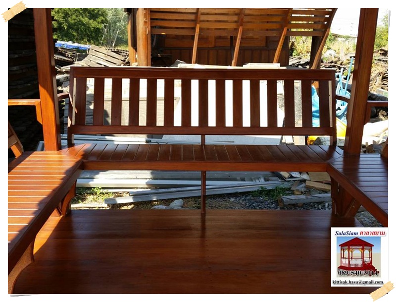 รหัสสินค้า : SL-003 : ศาลาบาหลี เสาเหลี่ยม ขนาด 2 X2 X 3 เมตร