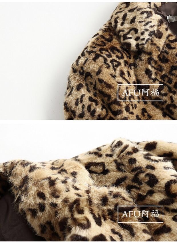 Ready to wear โค้ทลายเสือ โค้ทเฟอร์ ลายเสือดาว ขนเฟอร์ ลายเสือ