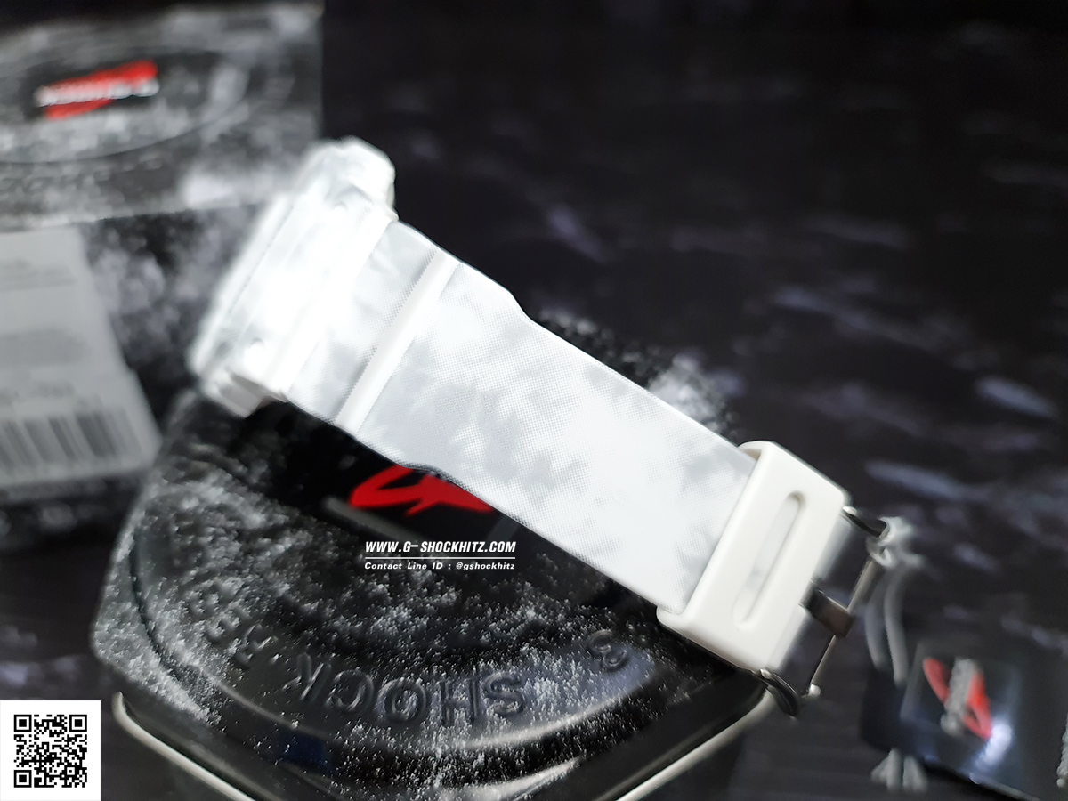 CASIO MID YEAR SALE G-SHOCK นาฬิกาข้อมือ นาฬิกากันน้ำ นาฬิกาของแท้ ประกันศูนย์ CMG 1 ปี รุ่น DW-5600GC-7 นาฬิกาสีขาว