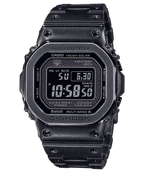 CASIO G-SHOCK นาฬิกาข้อมือ นาฬิกากันน้ำ นาฬิกาของแท้ ประกันศูนย์ CMG 1 ปี รุ่น GMW-B5000V-1D นาฬิกาสีดำ