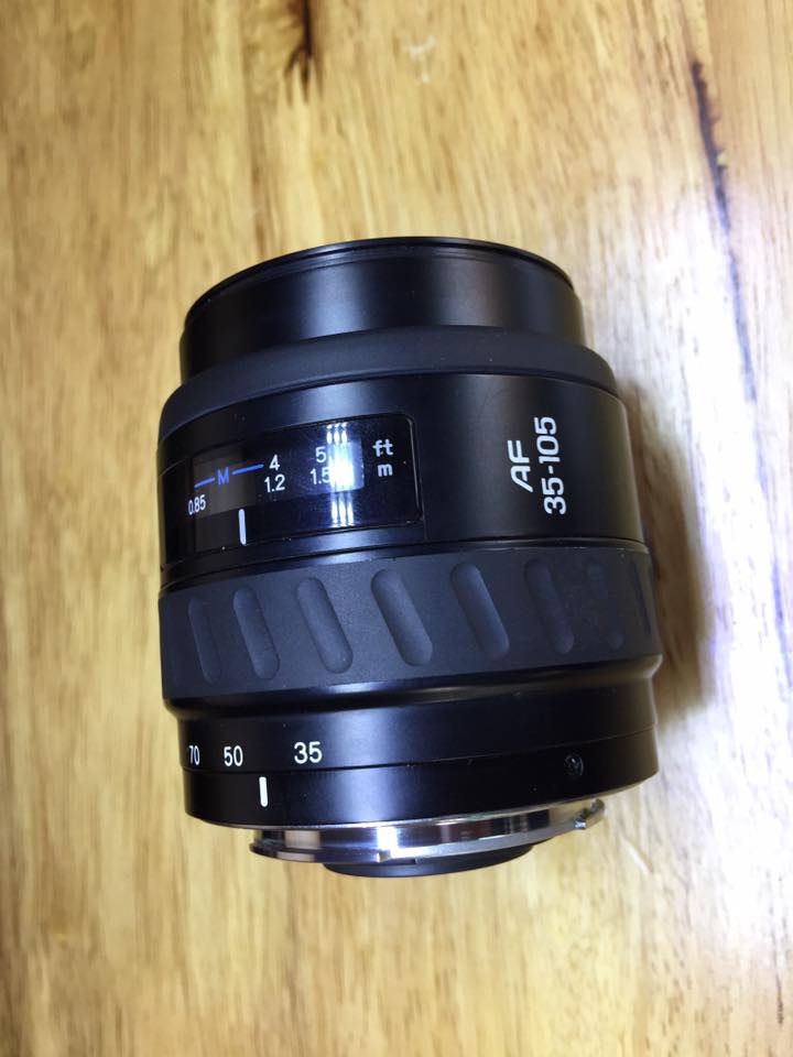 MINOLTA AF ZOOM 35-105MM.F3.5(22)-4.5 MA MOUNT