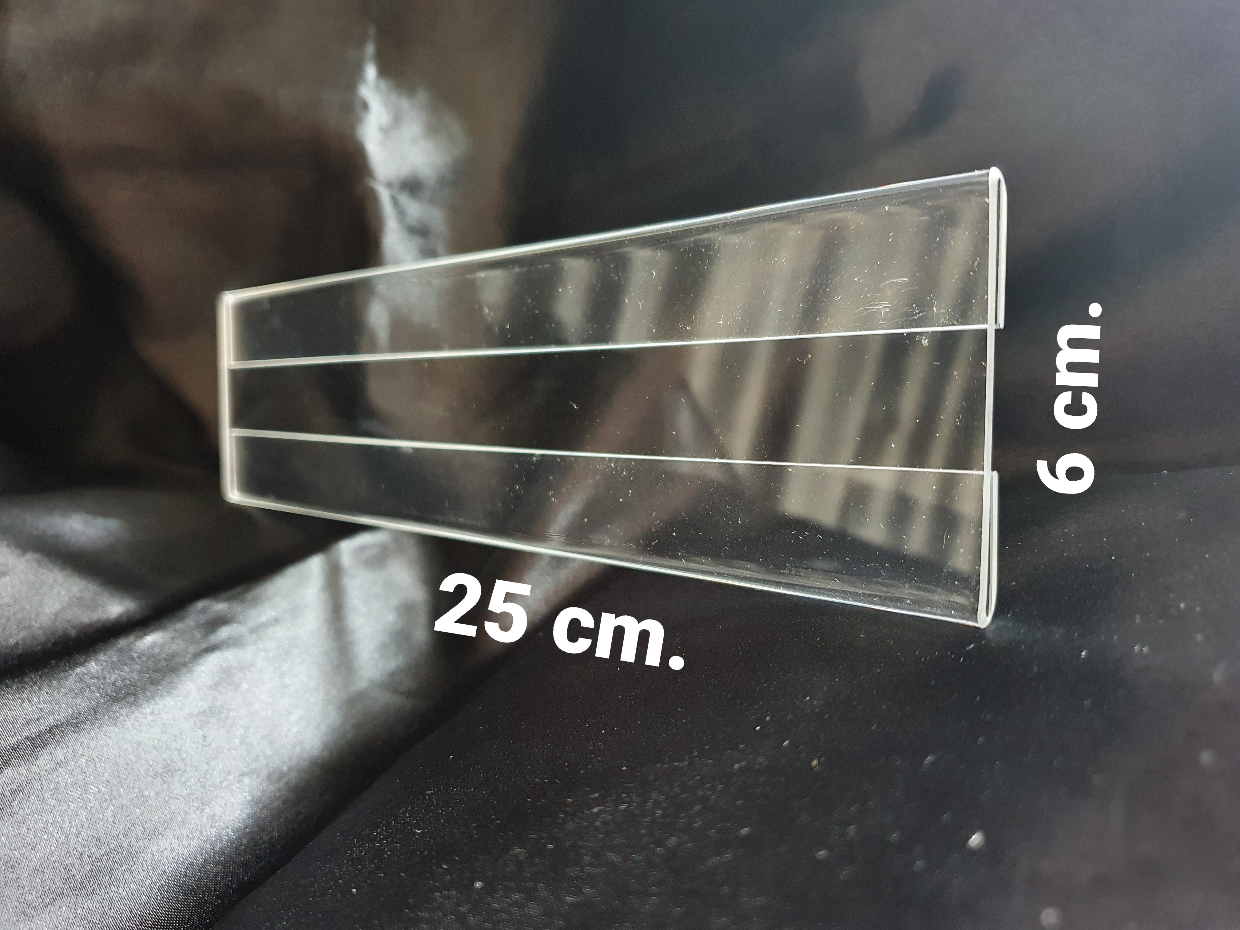ป้ายสอดกระดาษขนาด 25×6 cm. แบบติดผนัง