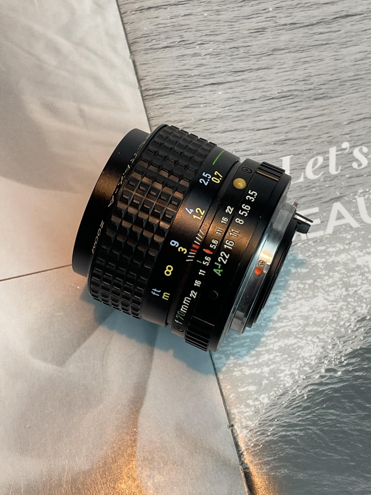 SMC PENTAX-A ZOOM 35-70MM.F3.5-4.5 MACRO PK MOUNT
