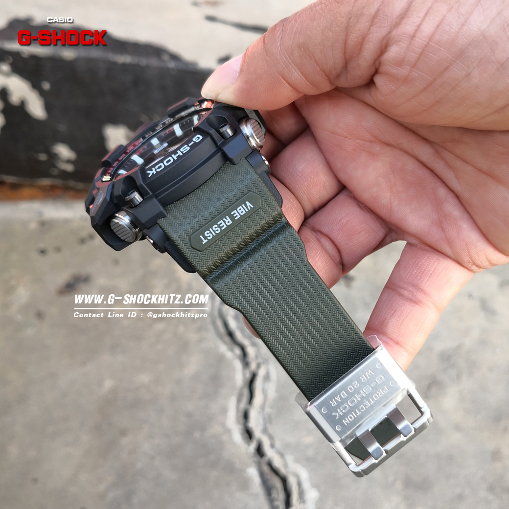 CASIO G-SHOCK นาฬิกาข้อมือ นาฬิกากันน้ำ นาฬิกาของแท้ ประกันศูนย์ CMG 1 ปี รุ่น GWG-1000-1A3 นาฬิกาสีดำ