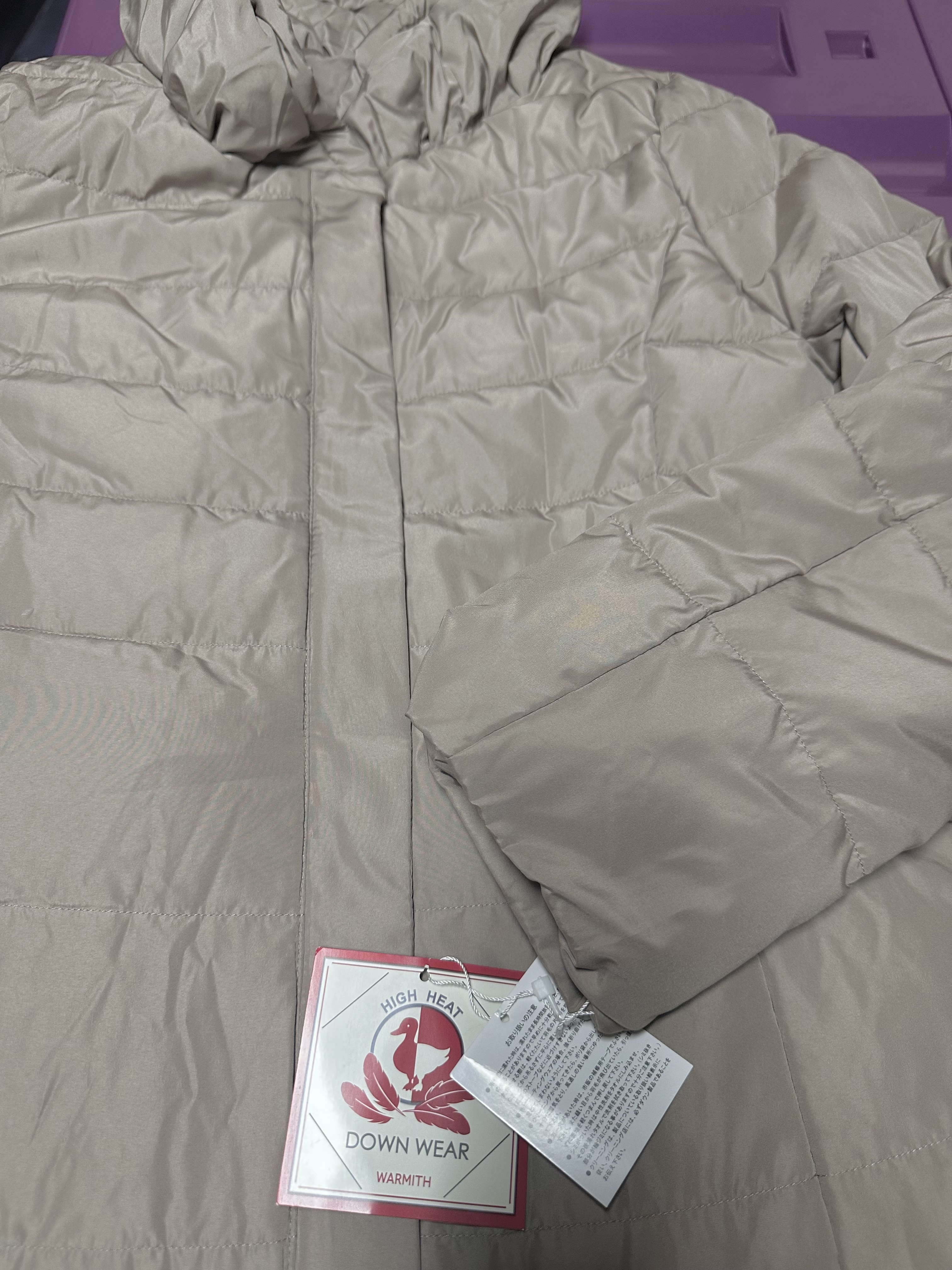 Amisu เสื้อกันหนาว ขนเป็ด บุขนเป็ด แบรนด์ AMISU(padded puffer coat สำเนา