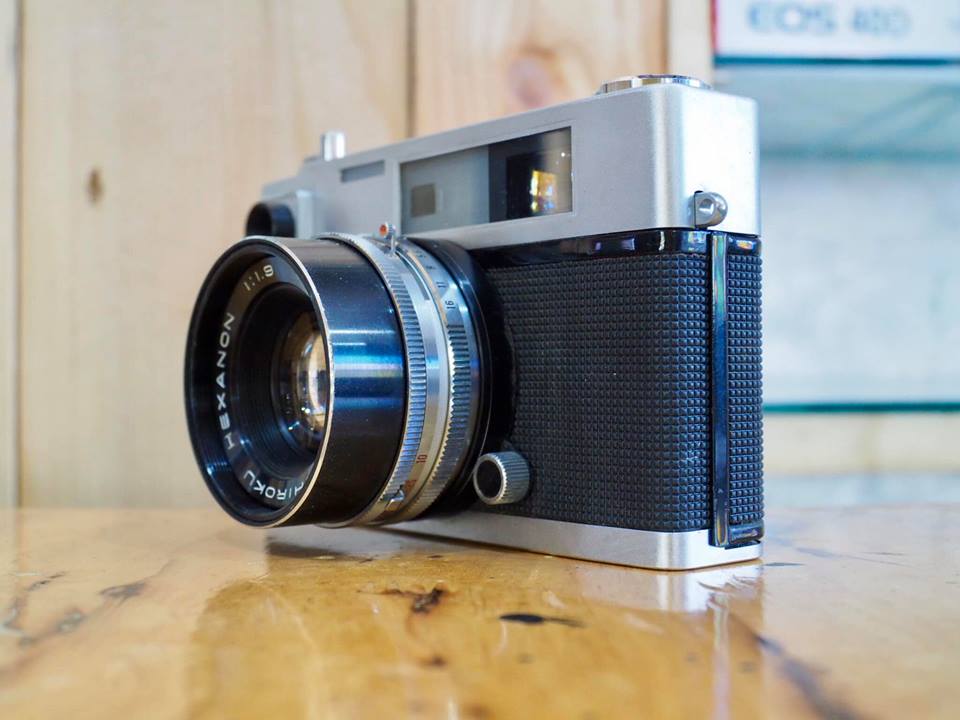 KONICA AUTO S KONIHSIROKU HEXANON 47MM.F1.9