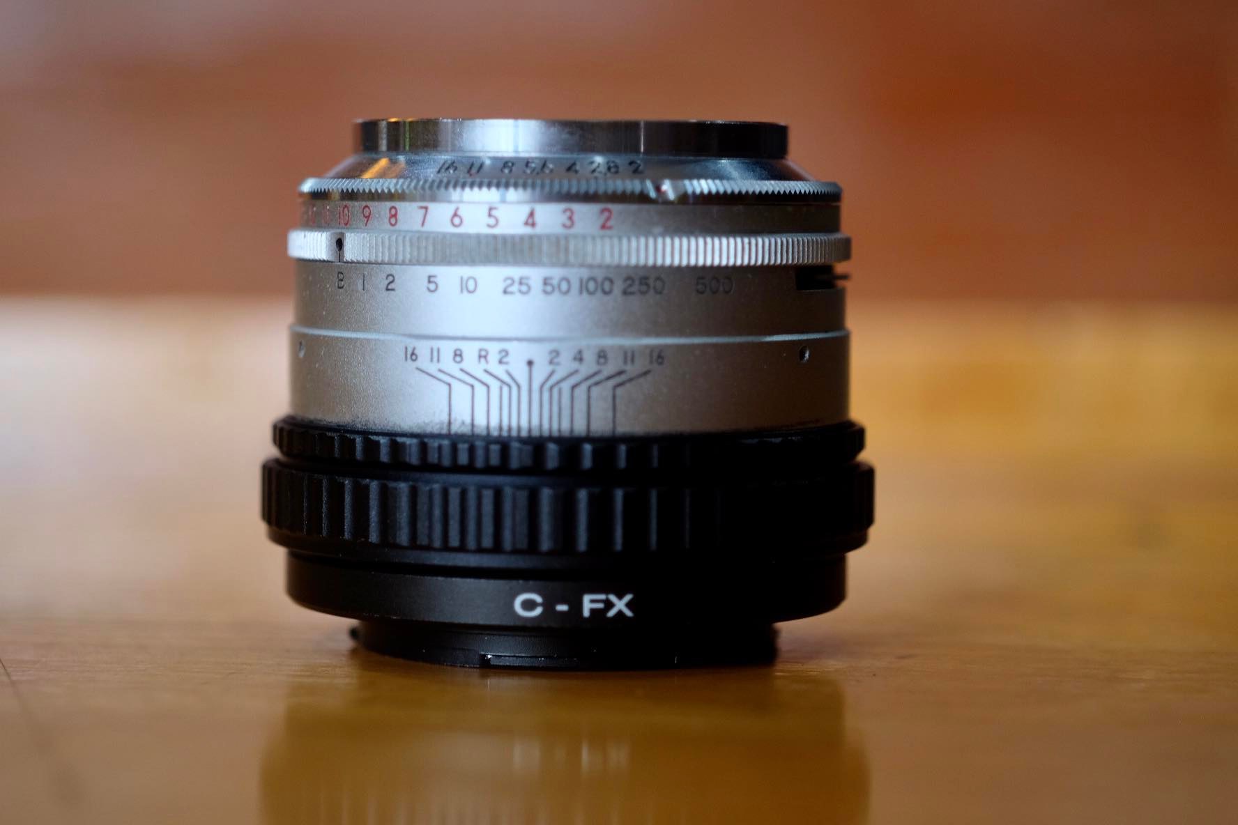 TOPCOR 44MM.F2 Modified FUJIFILM FX MOUNT