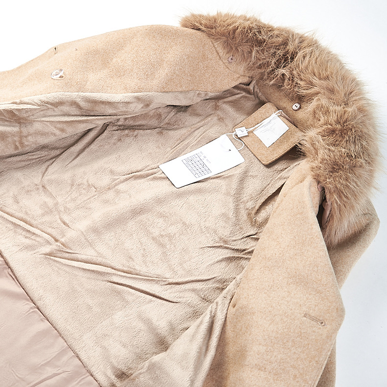 เสื้อโค้ท โค้ทวูลแต่งเฟอร์ เสื้อกันหนาว Trench coat โค้ทยาว ปกเฟอร์ trench coat fur collar ✨GIADA ✨ (ปกเฟอร์ถอดได้ค่ะ) WY1284