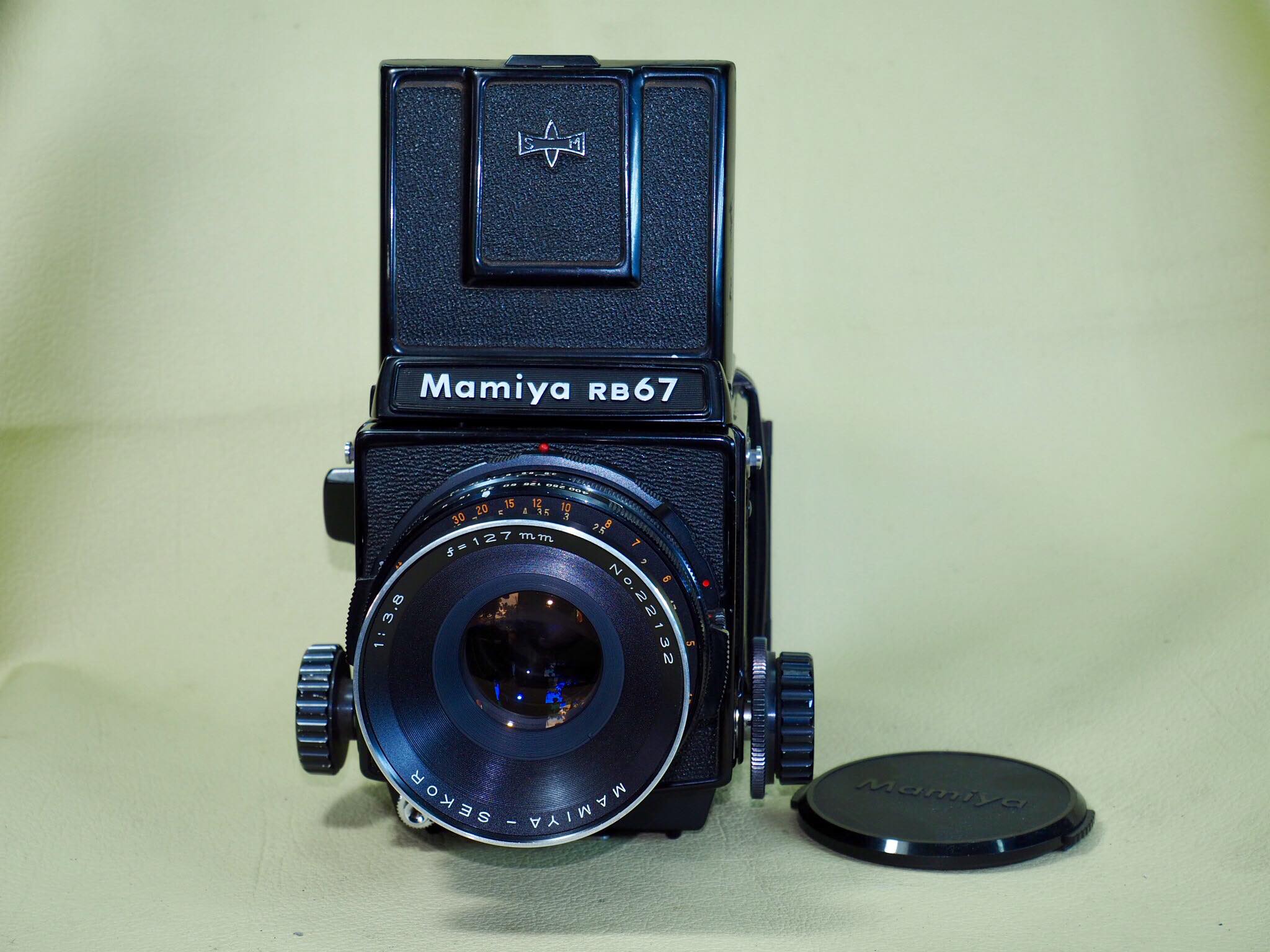 MAMIYA RB67 PROPESSIONAL MAMIYA SEKOR 127MM. F3.8