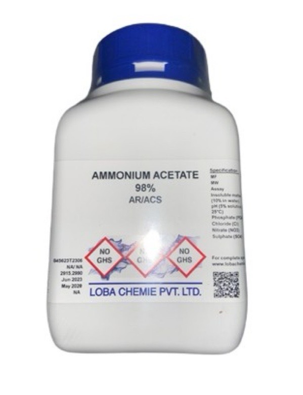 Ammonium acetate 98%, AR/ACS Loba Chemie™