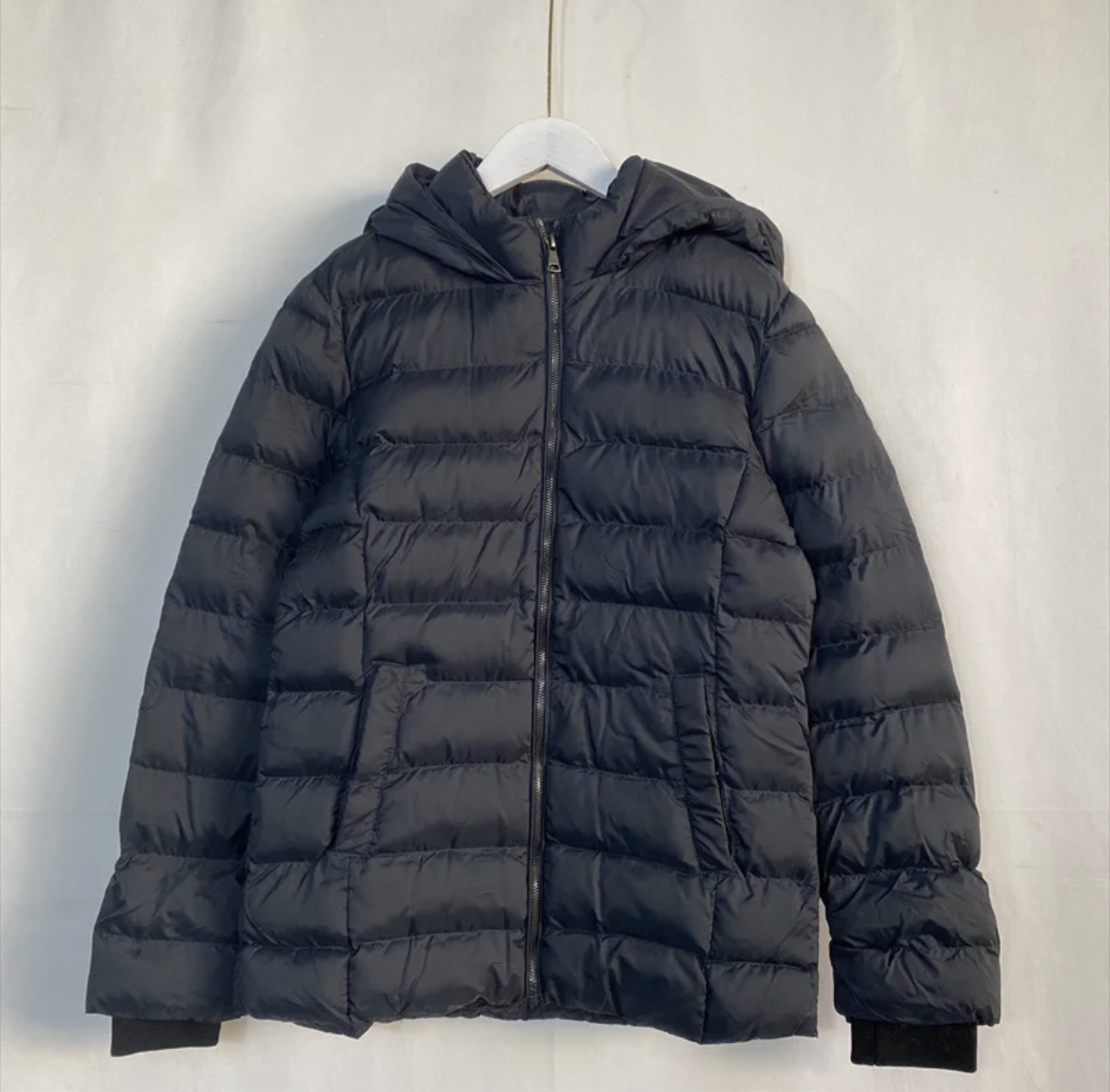 เสื้อกันหนาว เสื้อฮู้ดเฟอร์ บุนวมอุ่น แบรนด์ Lawrance Grey Newyork (padded puffer coat
