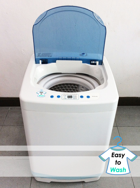 เครื่องซักผ้ามินิ EasytoWash 2.5 KG รุ่นอัตโนมัติ 100% กดปุ่มเดียว รอตากได้เลย ไม่ต้องเฝ้า