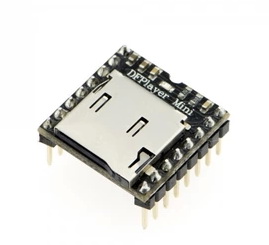 DFPlayer MP3-TF-16P Mini MP3 Player Module โมดูลเล่นเพลง MP3