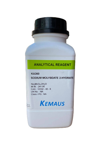 Sodium Molybdate 2-hydrate, AR 500 g. "KemAus"