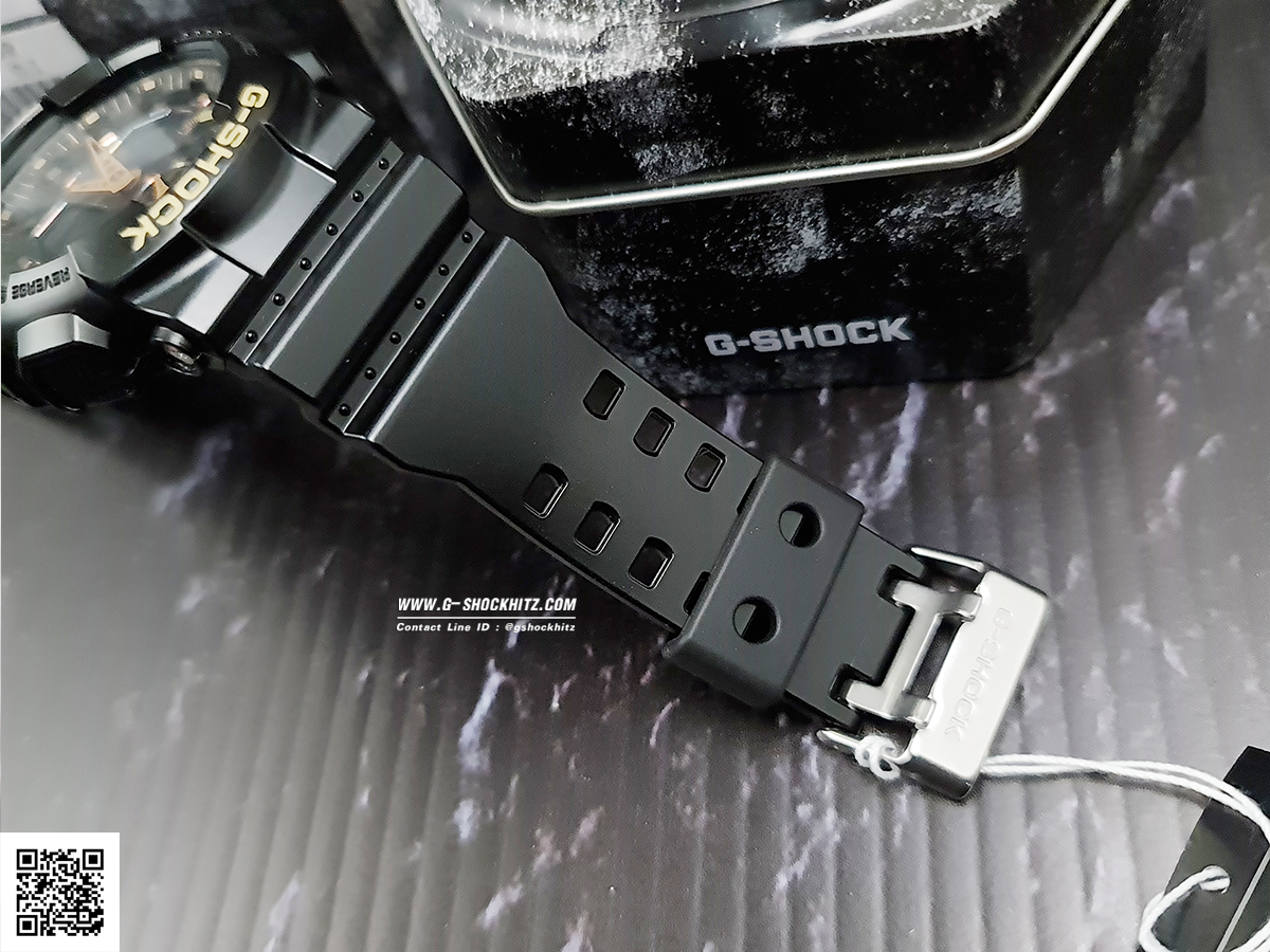 CASIO G-SHOCK นาฬิกาข้อมือ นาฬิกากันน้ำ นาฬิกาของแท้ ประกันศูนย์ CMG 1 ปี รุ่น GA-100CF-1A9 นาฬิกาสีดำ