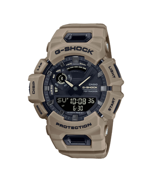 CASIO MID YEAR SALE G-SHOCK นาฬิกาข้อมือ นาฬิกากันน้ำ นาฬิกาของแท้ ประกันศูนย์ CMG 1 ปี รุ่น GBA-900UU-5A นาฬิกาสีน้ำตาล