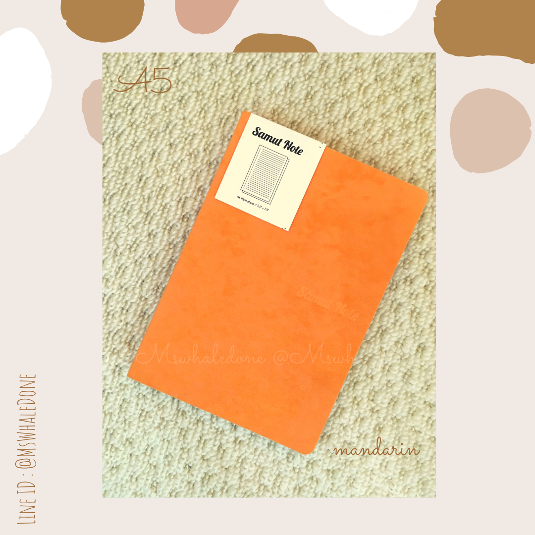 (ซื้อ4แถม1คละได้) ฟรี! แพคพร้อมแจกเทศกาลต่างๆ สมุดปกนุ่มละมุนA5 มีเส้น มี4สีพื้นคลาสสิคให้เลือก กระดาษไส้ในถนอมสายตา