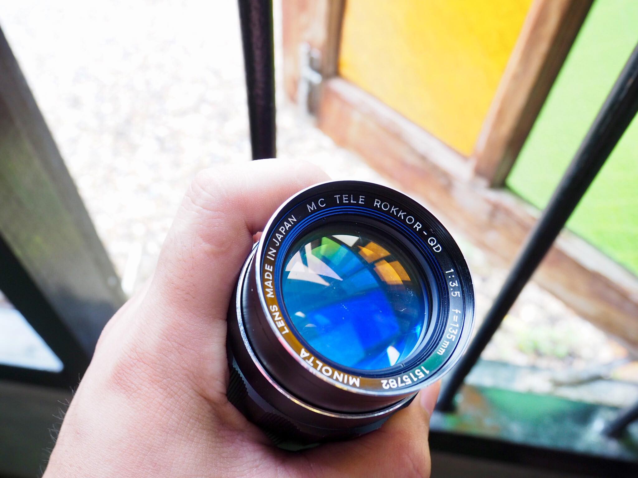 MINOLTA MC TELE ROKKOR-QD 135MM. F.3.5 MD MOUNT