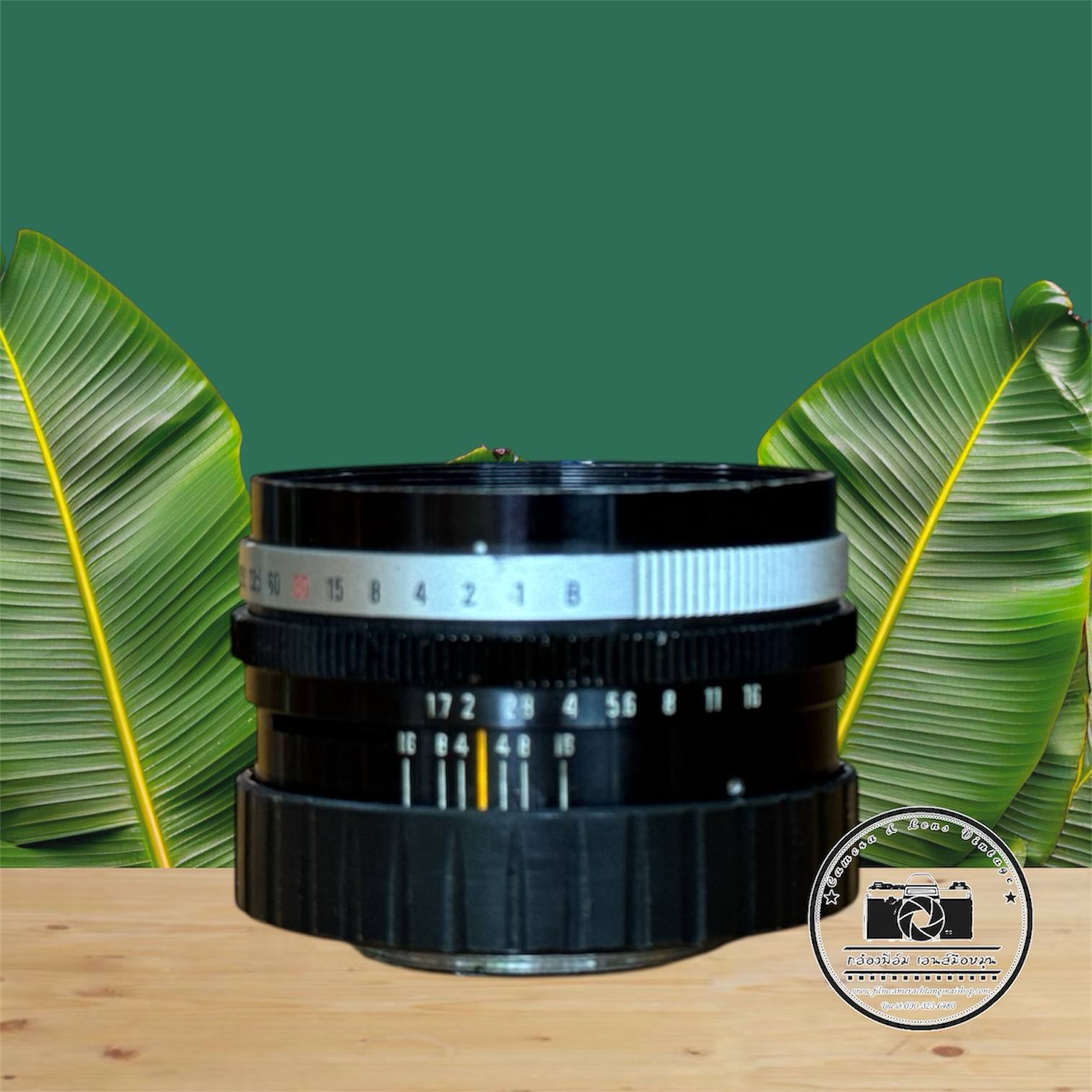 OLYMPUS G.ZUIKO 42MM.F1.7 MODIFIED M39 MOUNT