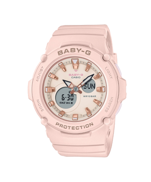 CASIO BABY-G นาฬิกาข้อมือ นาฬิกากันน้ำ นาฬิกาของแท้ ประกันศูนย์ CMG 1 ปี รุ่น BGA-275-4A นาฬิกาสีชมพู