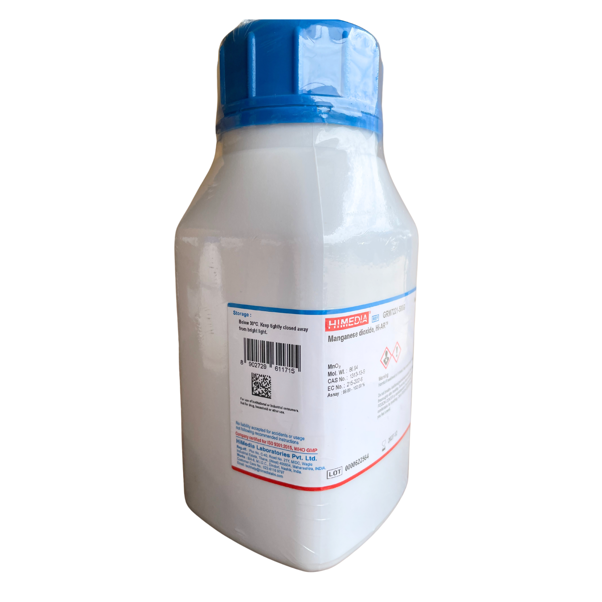 Manganese Dioxide, Hi-AR 500g. Himedia®