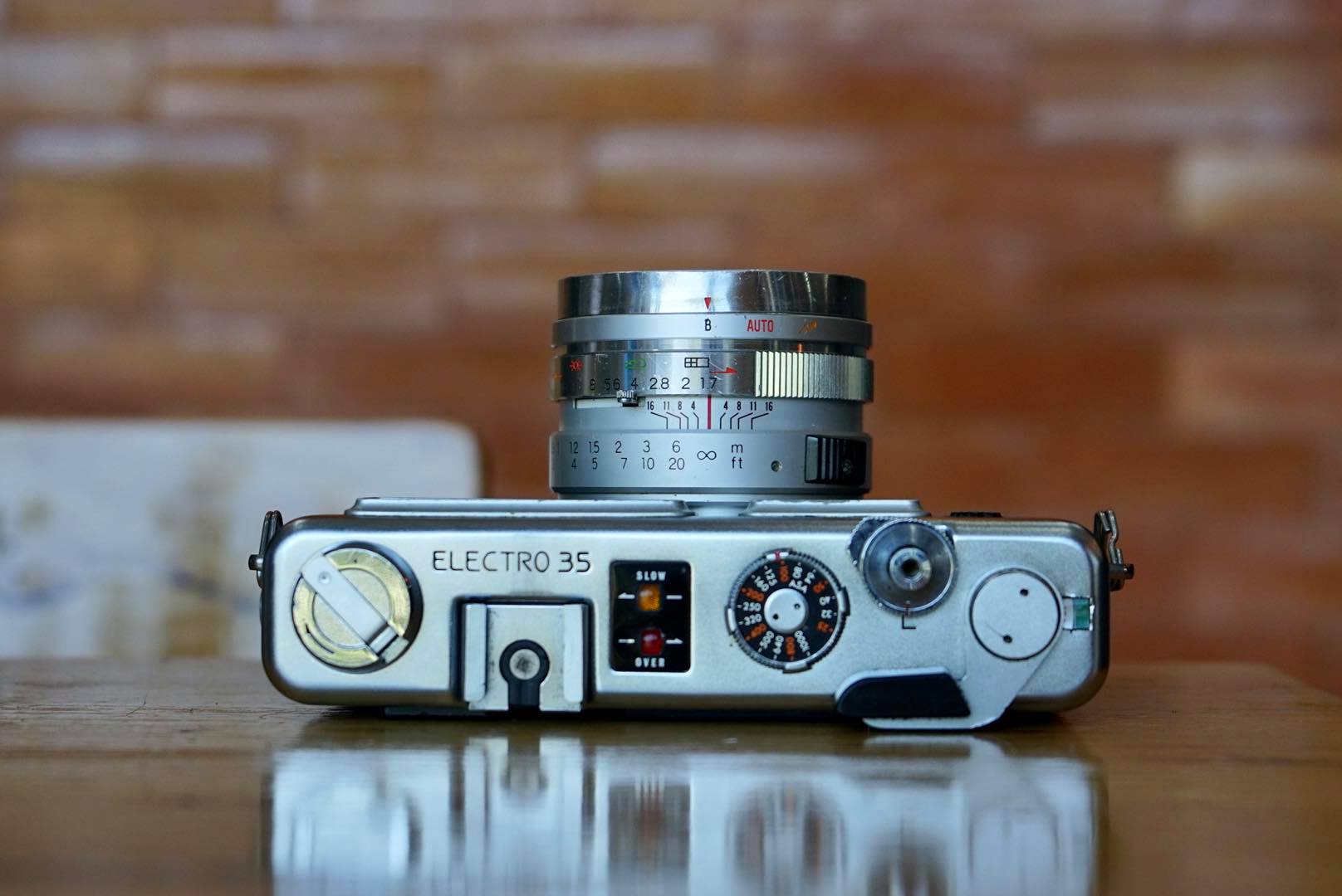YASHICA ELECTRO 35 GSN COLOR YASHINON DX 45MM. F1.7