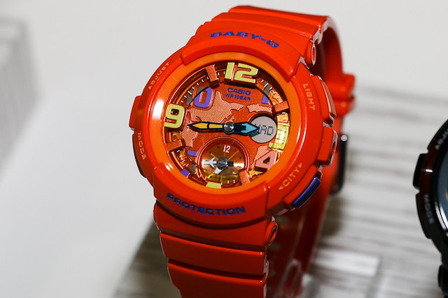 CASIO BABY-G นาฬิกาข้อมือ นาฬิกากันน้ำ นาฬิกาของแท้ ประกันศูนย์ CMG 1 ปี รุ่น BGA-190-4B นาฬิกาสีส้ม