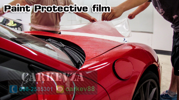 สติ๊กเกอร์หุ้มสีรถเคลือบแก้ว Protective Film หนา 0.17mm กว้าง152cm Air
