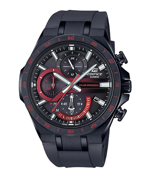 CASIO EDIFICE นาฬิกาข้อมือ นาฬิกากันน้ำ นาฬิกาของแท้ ประกันศูนย์ CMG 1 ปี รุ่น EQS-920PB-1A นาฬิกาสีดำ