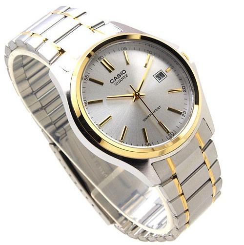 CASIO นาฬิกาคาสิโอ นาฬิกาข้อมือ นาฬิกากันน้ำ นาฬิกาของแท้ ประกันศูนย์ CMG 1 ปี รุ่น LTP-1183G-7A นาฬิกาสีเงิน