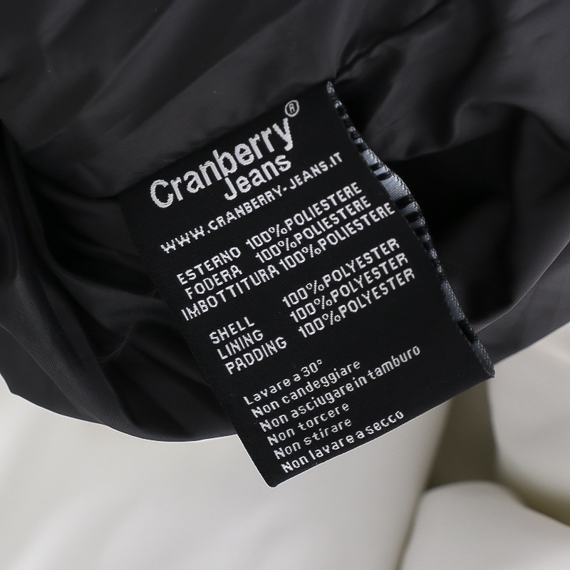 เสื้อกันหนาว เสื้อฮู้ดเฟอร์ บุนวมอุ่น สีขาว แบรนด์ Cranberry jeans (padded puffer coat สำเนา ขาว
