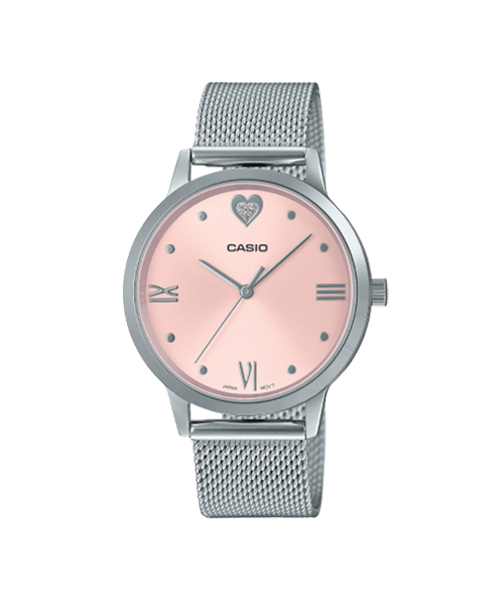CASIO นาฬิกาคาสิโอ นาฬิกาข้อมือ นาฬิกากันน้ำ นาฬิกาของแท้ ประกันศูนย์ CMG 1 ปี รุ่น LTP-2022VM-4C นาฬิกาสีเงิน