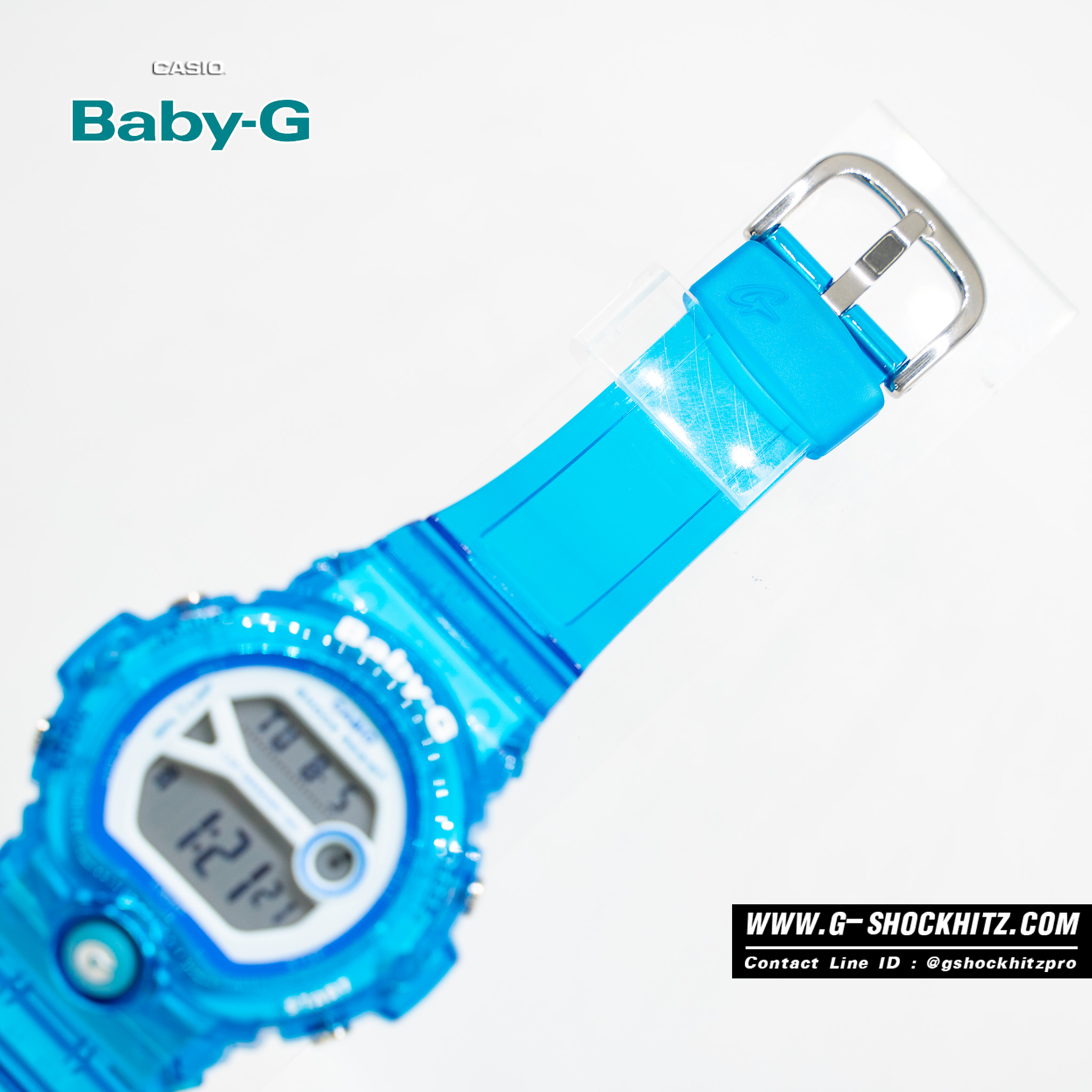CASIO BABY-G นาฬิกาข้อมือ นาฬิกากันน้ำ นาฬิกาของแท้ ประกันศูนย์ CMG 1 ปี รุ่น BG-6903-2B นาฬิกาสีฟ้า