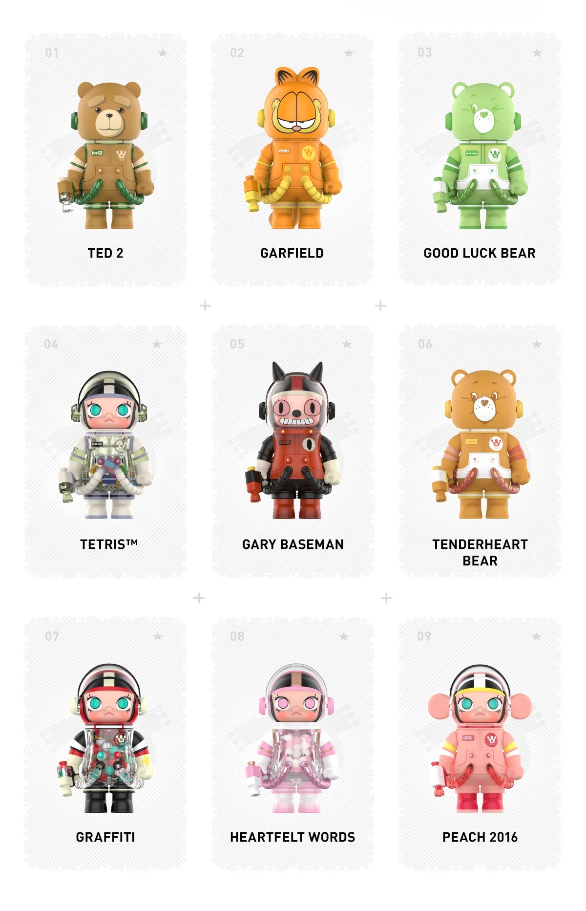 POP MART MEGA SPACE MOLLY 100% V.3 ลุ้นซีเคร็ท SERIES BLIND BOX