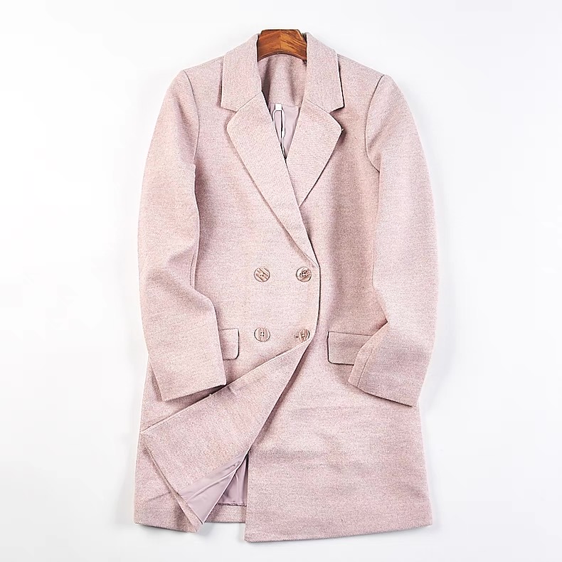 Love tree เสื้อโค้ทกันหนาว เสื้อกันหนาว overcoat โค้ทวูล สีcamel belt coat สีครีมเบจ แบรนด์ O'STIN Camel