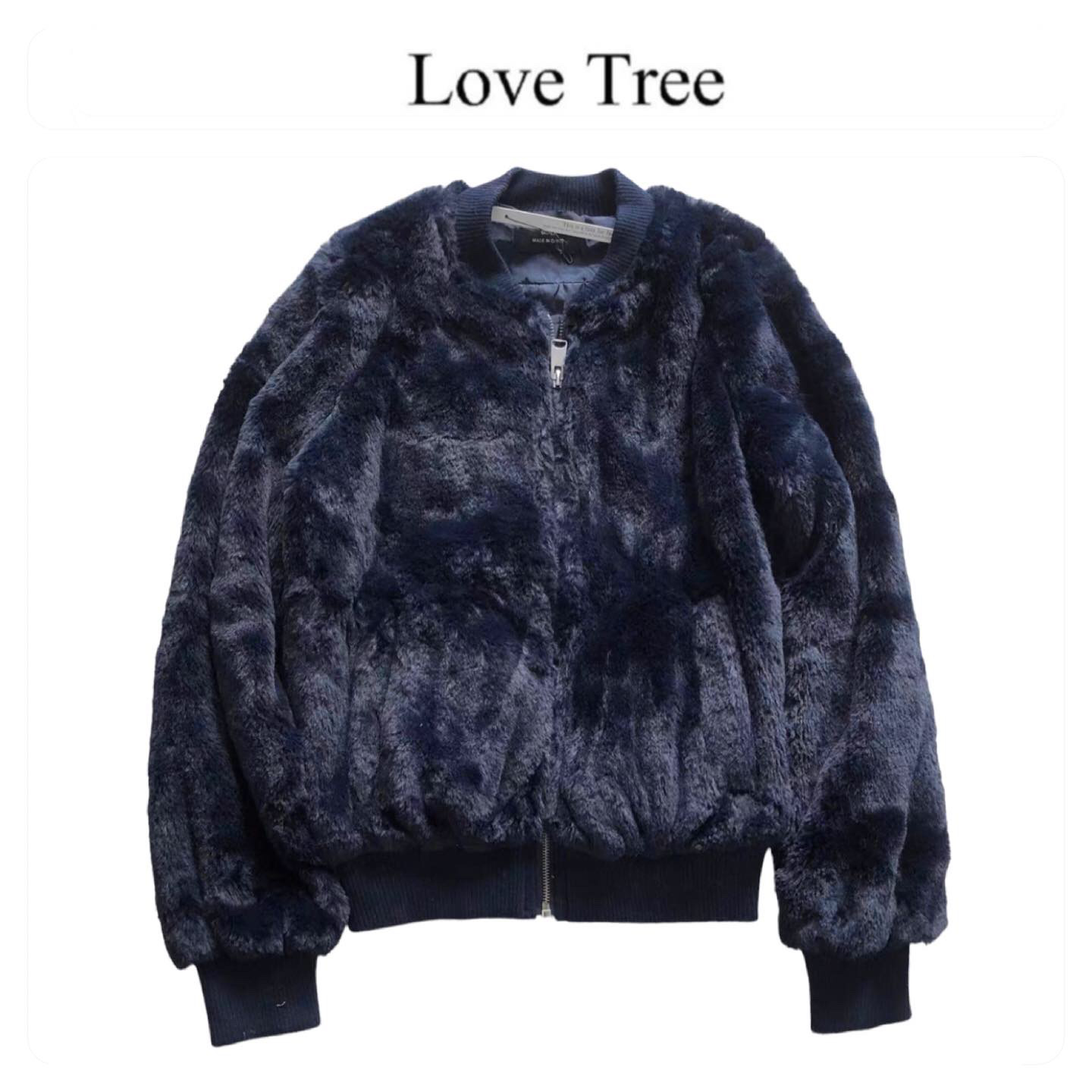 เสื้อเฟอร์กันหนาว หมวกฮู้ด เสื้อขน (FLUFFY COAT) แบรนด์ LOVE TREE